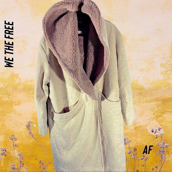 FREE PEOPLE COCO COZY COAT NEW MEDIUM - Picture 8 of 14